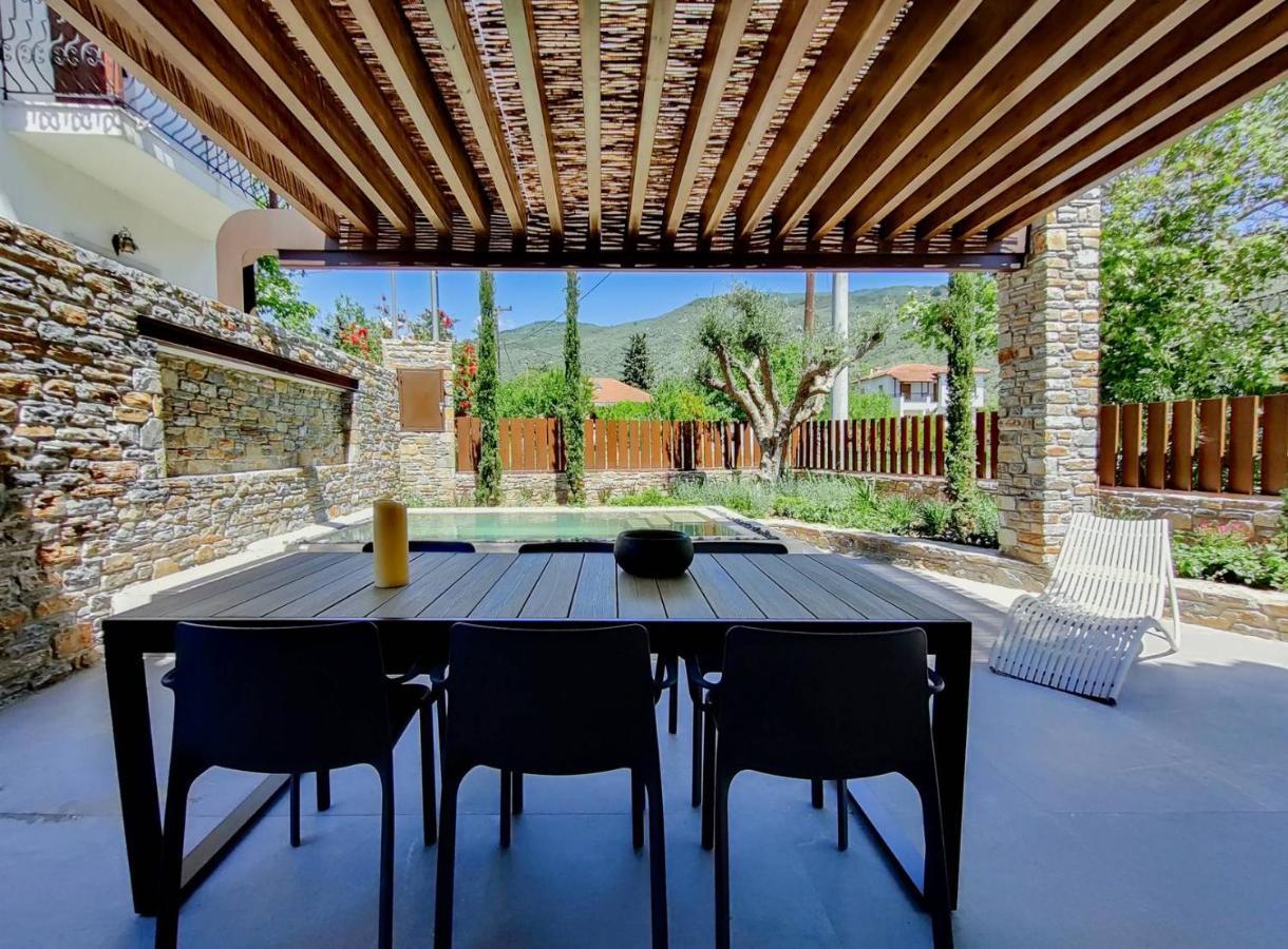 Lethe Villas With Private Pool Kato Gatzea Greece ภายนอก รูปภาพ